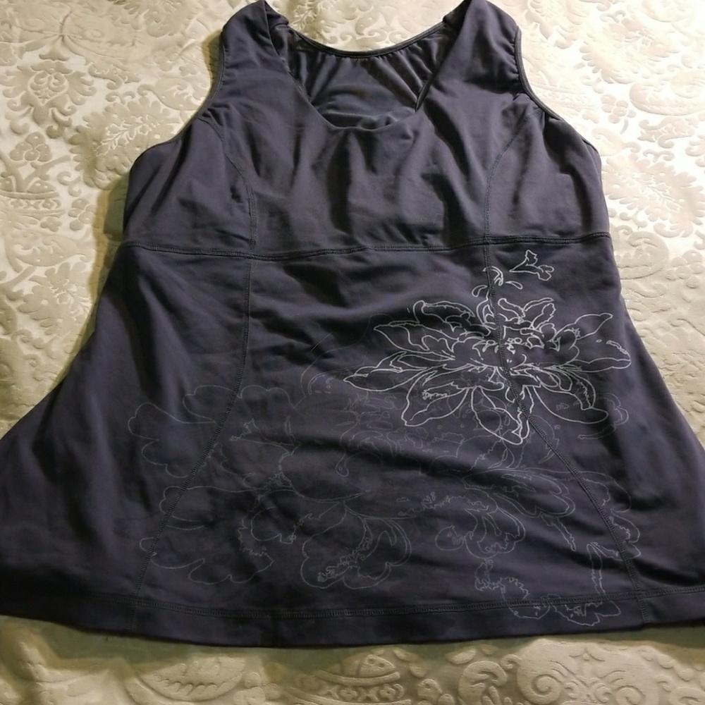 Marika Miracles Grey Workout Top